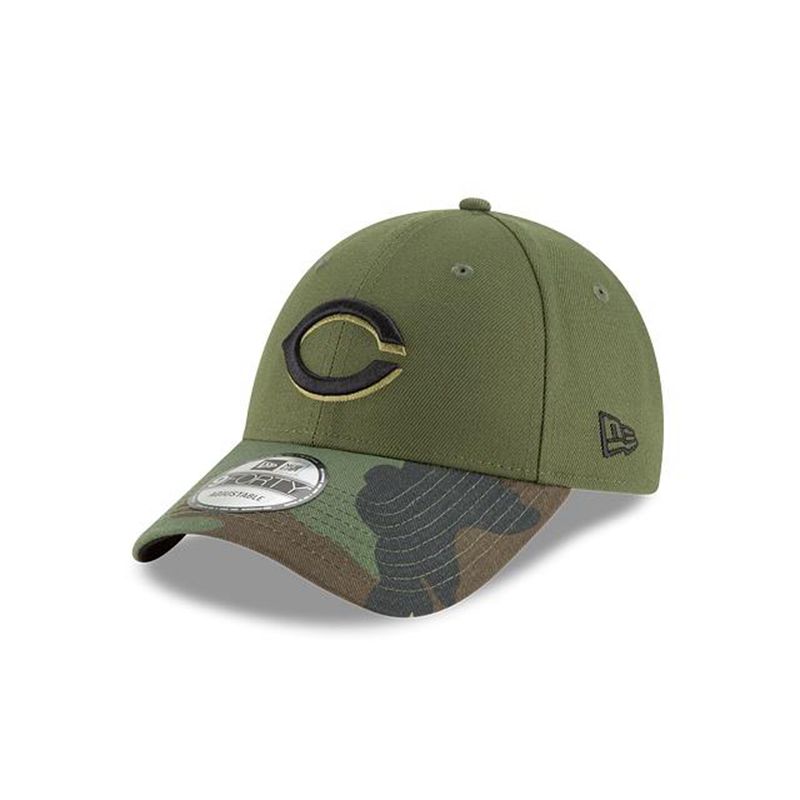 MLB Cincinnati Reds The League 9Forty Adjustable (ELW6130) - Green New Era Caps